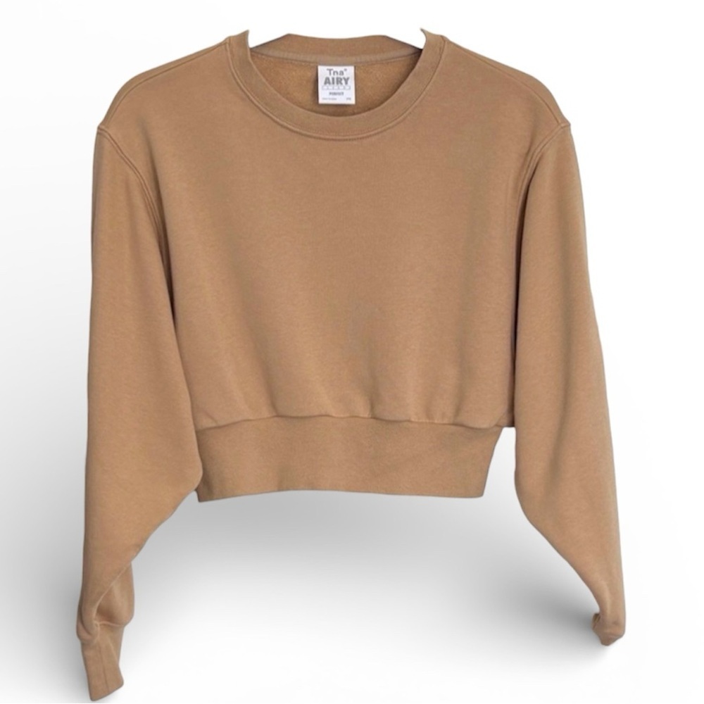Tna Airy Fleece Crop Top
